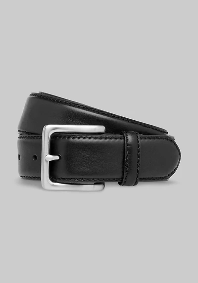 Men's Jos. A. Bank Leather Dress Belt at Jos. A. Bank, Black