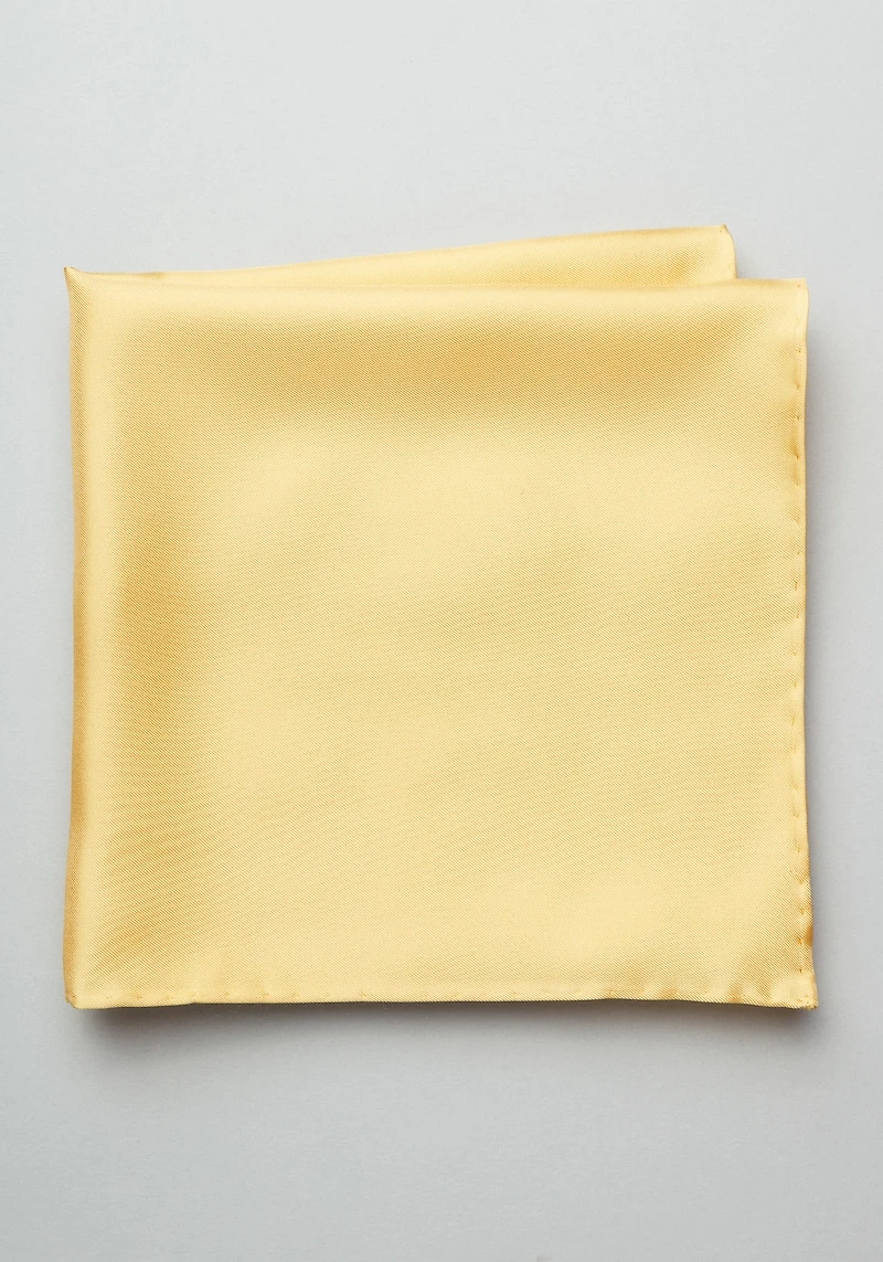 Men's Jos. A. Bank Silk Pocket Square at Jos. A. Bank, Gold,