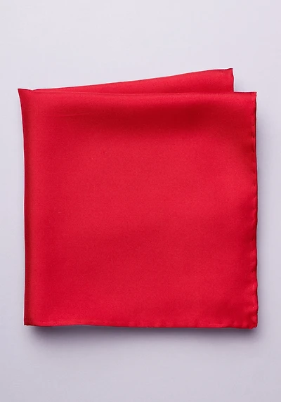 Men's Jos. A. Bank Silk Pocket Square at Jos. A. Bank, Red,