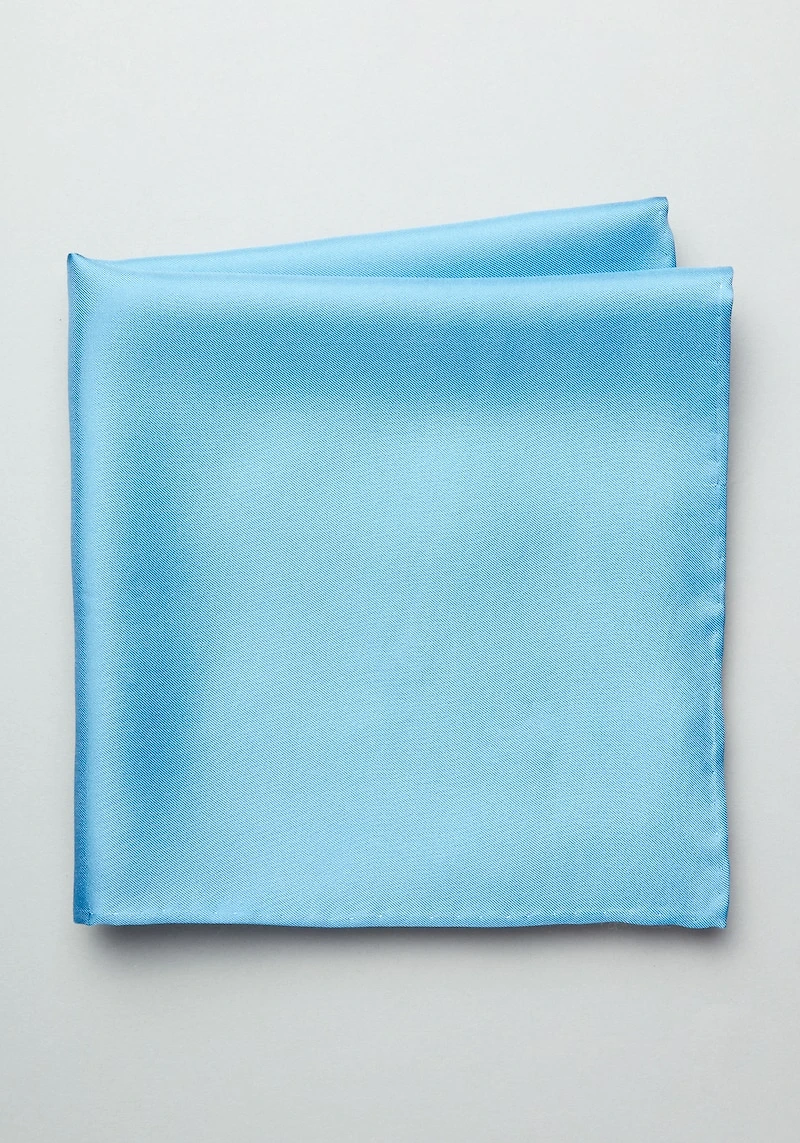 Men's Jos. A. Bank Silk Pocket Square at Jos. A. Bank, Light Blue,