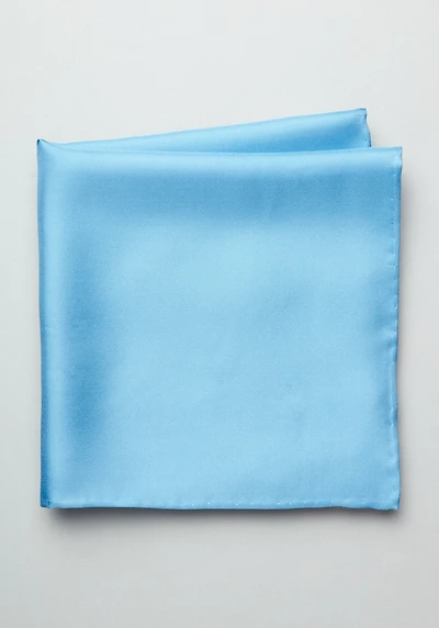 Men's Jos. A. Bank Silk Pocket Square at Jos. A. Bank, Light Blue,