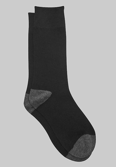 Men's Jos. A. Bank Merino Wool Blend Socks at Jos. A. Bank, Black,