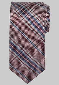 Men's Reserve Collection Plaid Tie at Jos. A. Bank, Red,
