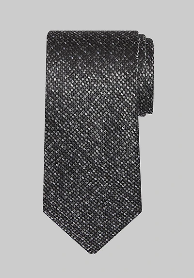 Men's Reserve Collection Speckled Neat Tie at Jos. A. Bank, Black,