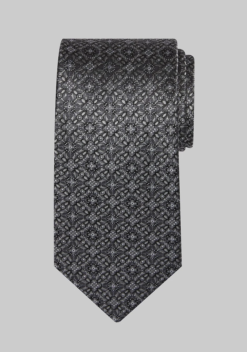 Men's Reserve Collection Connected Medallion Tie at Jos. A. Bank, Black,