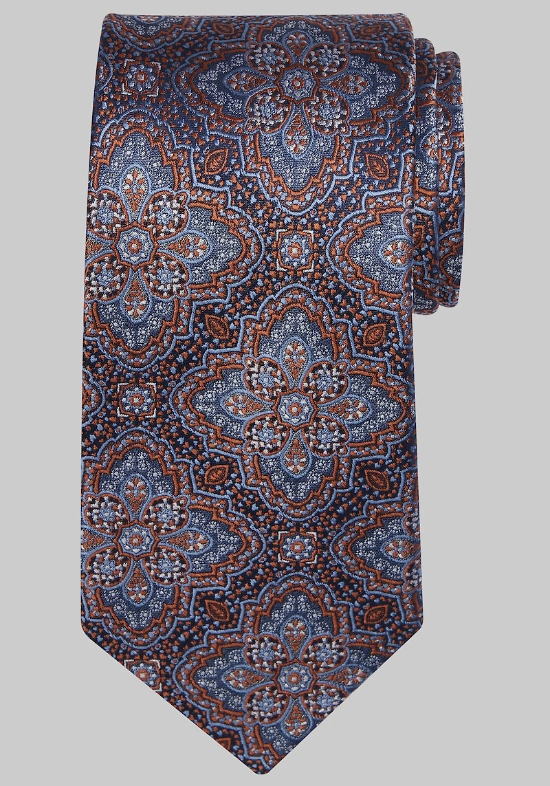 Men's Reserve Collection Medallion Tie at Jos. A. Bank, Orange,