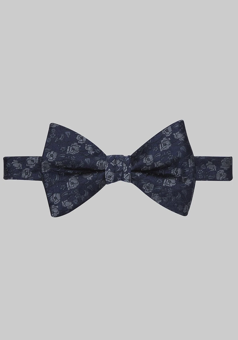 Men's Jos. A. Bank Flowers On The Vine Pre-Tied Bow Tie at Jos. A. Bank, Blue/Dark Navy,