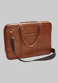 Men's Jos. A. Bank Slim Leather Briefcase at Jos. A. Bank, Tan,
