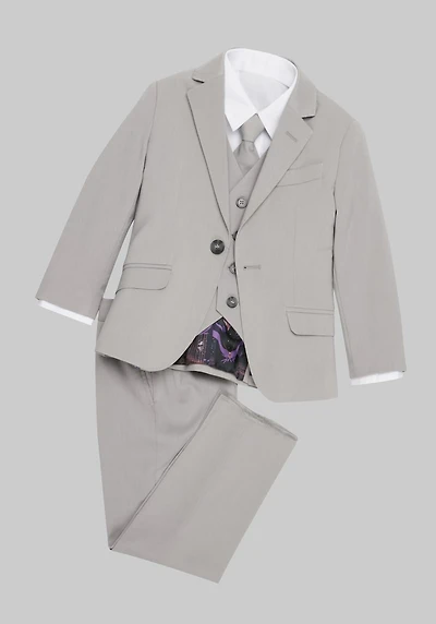 Men's Cleo By Peanut Butter Collection Slim Fit Ramses 5-Piece Suit at Jos. A. Bank, Grey