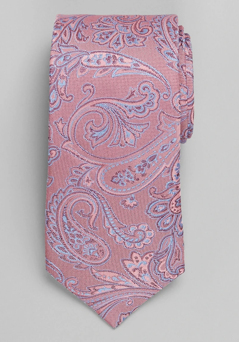 Men's TravelerÂ® Collection Paisley Tie at Jos. A. Bank, Pink, 