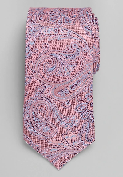Men's TravelerÂ® Collection Paisley Tie at Jos. A. Bank, Pink, 