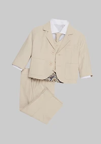 Men's Peanut Butter Collection Joey Safari Linen 5-Piece Suit Set at Jos. A. Bank, Tan