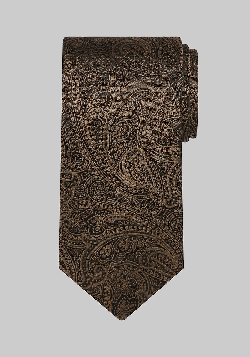 Men's Reserve Collection Tonal Paisley Tie at Jos. A. Bank, Taupe,