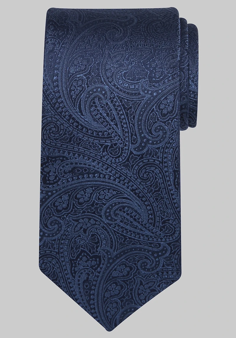 Men's Reserve Collection Tonal Paisley Tie at Jos. A. Bank, Blue/Navy,