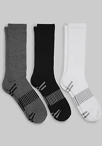 Men's Jos. A. Bank Sport Socks, 3-Pack at Jos. A. Bank, Black Multi,
