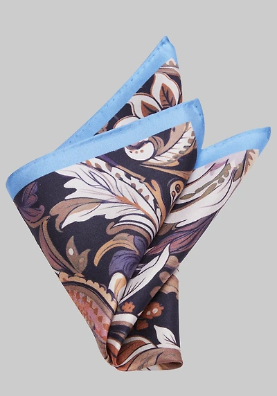 Men's Jos. A. Bank Watercolor Silk Pocket Square at Jos. A. Bank, Brown,