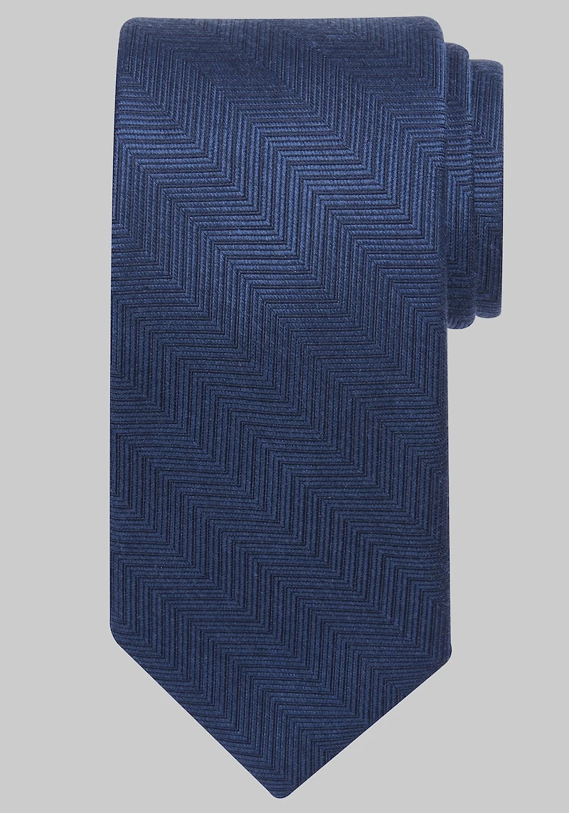 Men's Traveler Collection Chevron Stripe Tie at Jos. A. Bank, Blue/Navy,