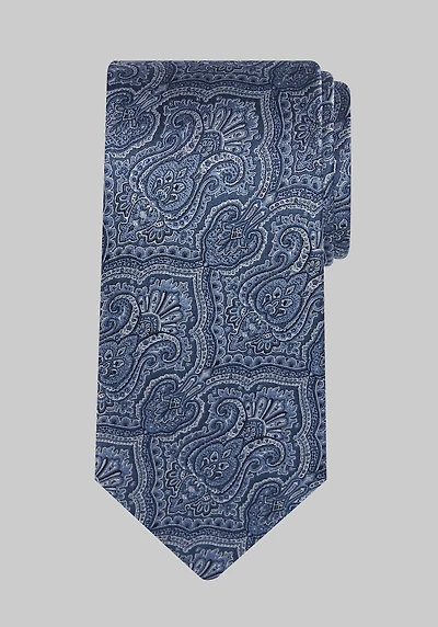 Men's Reserve Collection Textured Persian Paisley Tie at Jos. A. Bank, Blue,