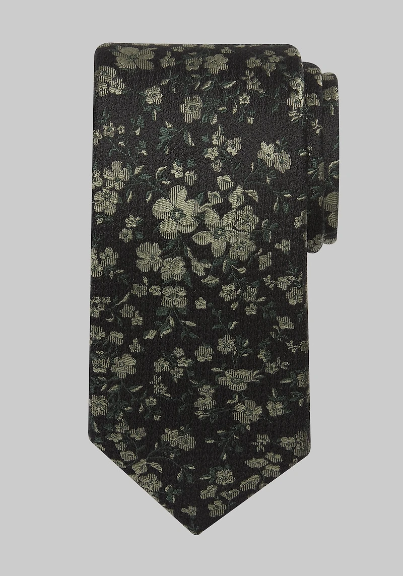 Men's Reserve Collection Floral Bouquet Tie - Long at Jos. A. Bank, Green,