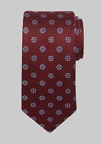 Men's Traveler Collection Floral Medallion Tie at Jos. A. Bank, Red,