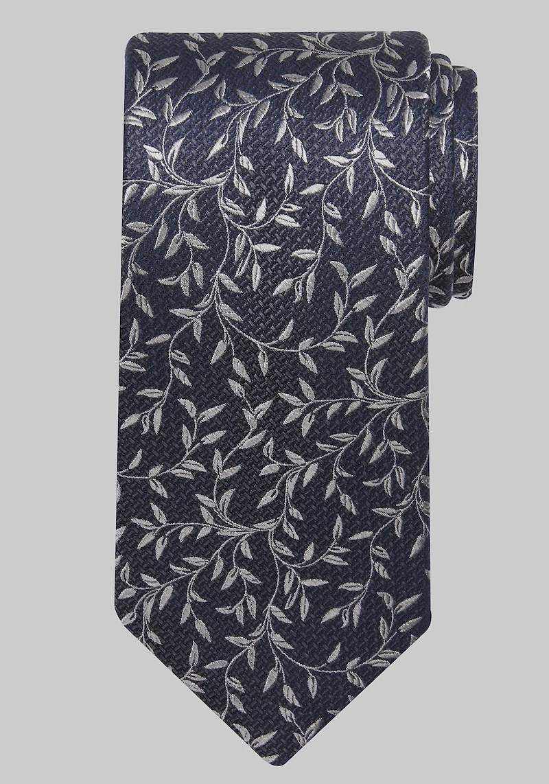 Men's Reserve Collection Vine Floral Tie at Jos. A. Bank, Charcoal/Grey,