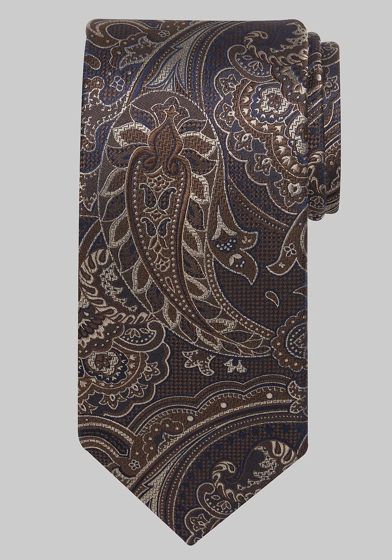 Men's Reserve Collection Paisley Tie at Jos. A. Bank, Brown,