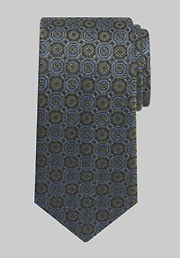 Men's Reserve Collection Medallion Tie at Jos. A. Bank, Green,