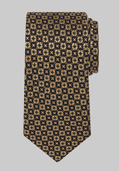 Men's Reserve Collection Luxe Geo Tie at Jos. A. Bank, Gold,