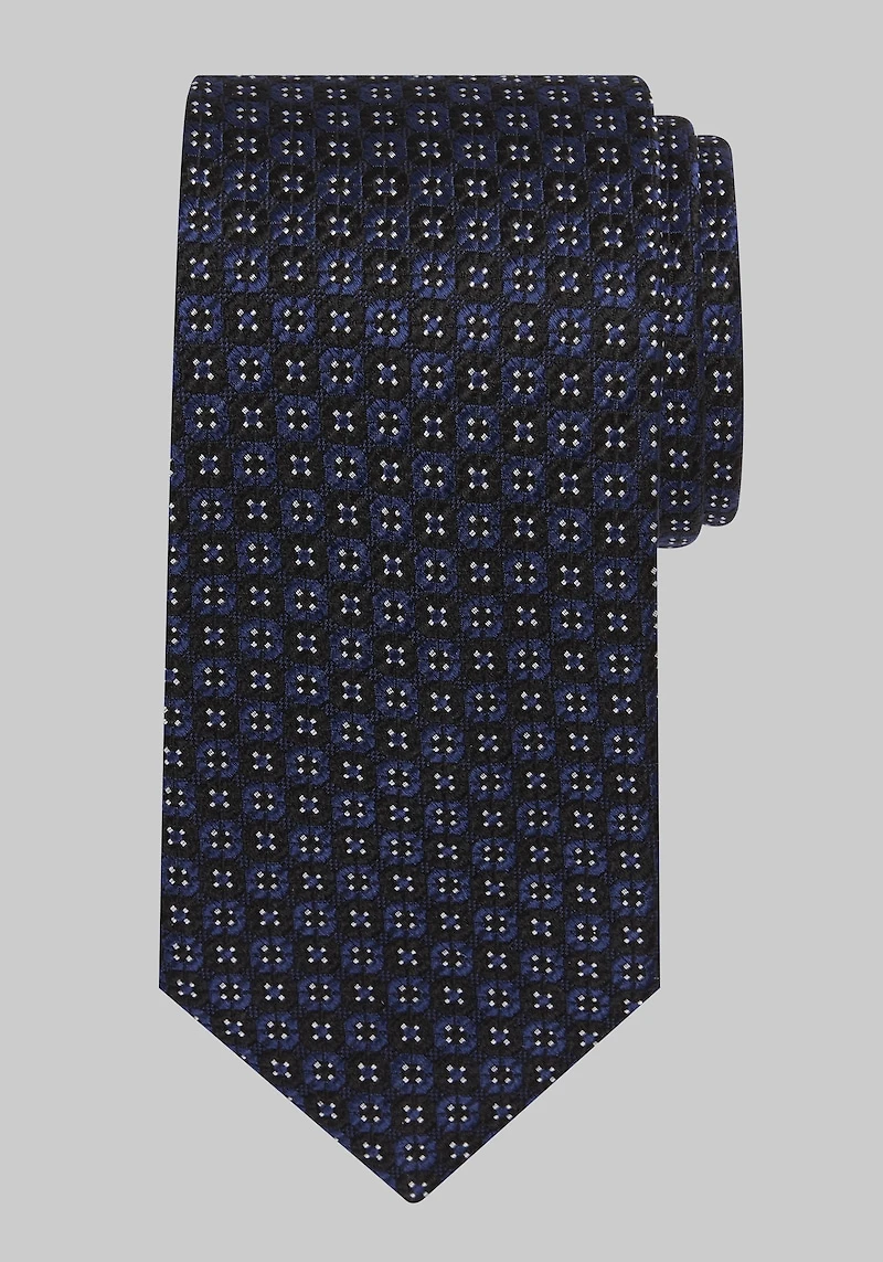 Men's Reserve Collection Luxe Geo Tie at Jos. A. Bank, Blue/Navy,