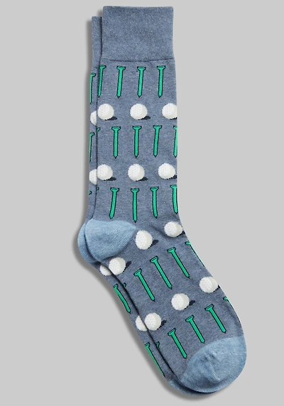 Men's Jos. A. Bank Golf Balls & Tees Socks at Jos. A. Bank, Blue,