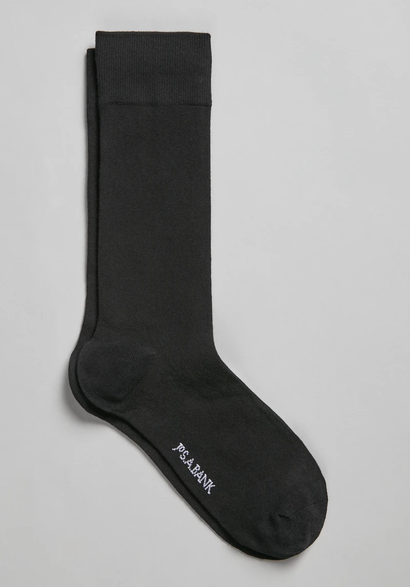 Men's Jos. A. Bank Solid Socks at Jos. A. Bank, Black,