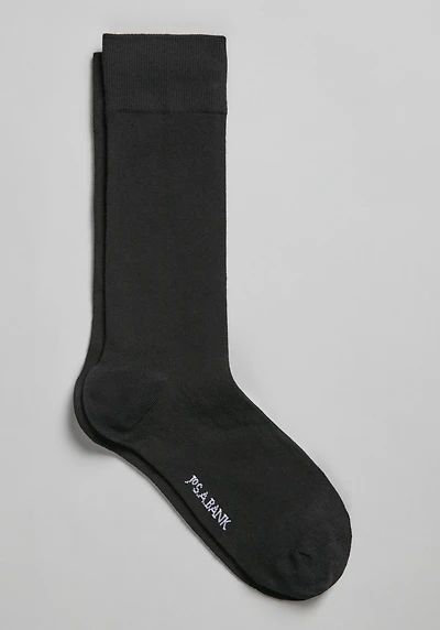 Men's Jos. A. Bank Solid Socks at Jos. A. Bank, Black,