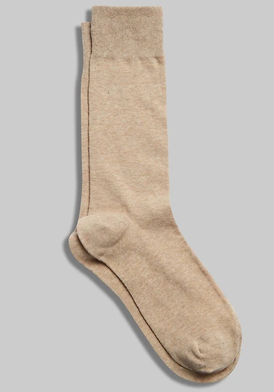 Men's Jos. A. Bank Solid Socks at Jos. A. Bank, Tan/Walnut Heather,
