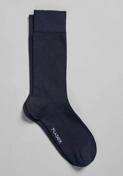 Men's Jos. A. Bank Solid Socks at Jos. A. Bank, Blue/Navy,