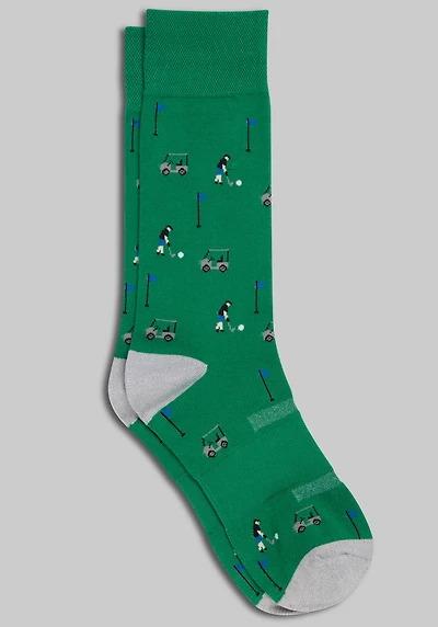 Men's Jos. A. Bank Golf Socks at Jos. A. Bank, Verdant Green,