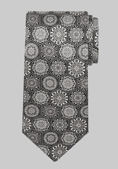 Men's Jos. A Bank Connecting Medallions Tie at Jos. A. Bank, Black,