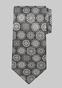 Men's Jos. A Bank Connecting Medallions Tie at Jos. A. Bank, Black,