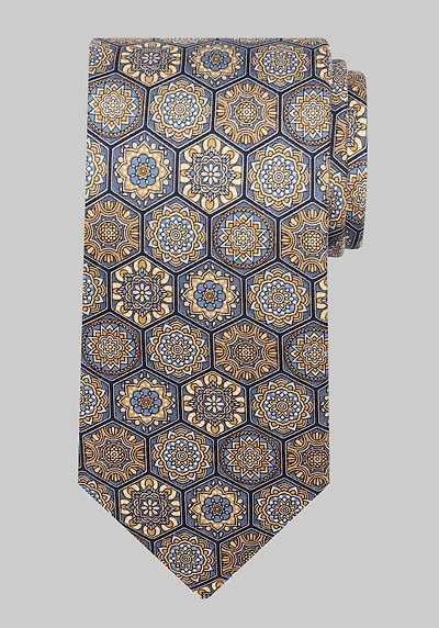 Men's Jos. A Bank Connecting Medallions Tie at Jos. A. Bank, Gold,