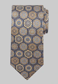 Men's Jos. A Bank Connecting Medallions Tie at Jos. A. Bank, Gold,