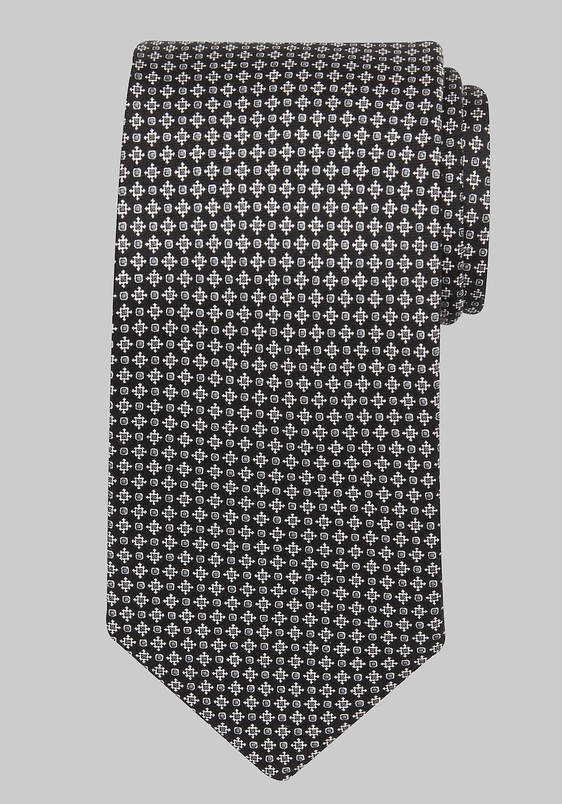 Men's Jos. A. Bank Diamond And Square Tie at Jos. A. Bank, Black,