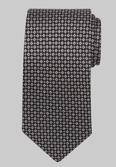 Men's Jos. A. Bank Diamond And Square Tie at Jos. A. Bank, Black,