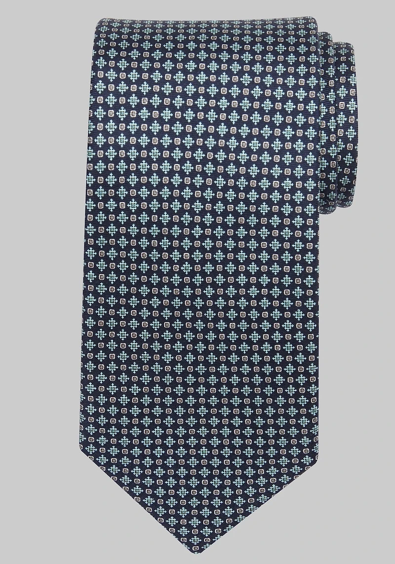 Men's Jos. A. Bank Diamond And Square Tie at Jos. A. Bank, Multi/Teal,