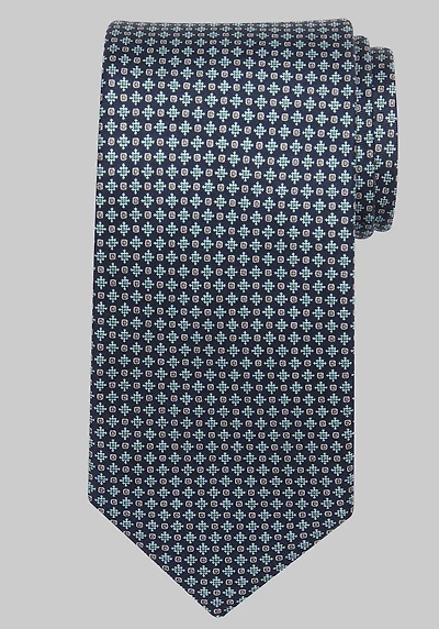 Men's Jos. A. Bank Diamond And Square Tie at Jos. A. Bank, Multi/Teal,