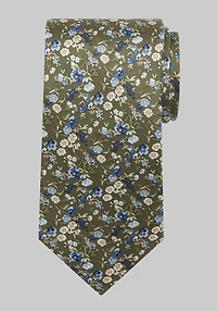 Men's Jos. A. Bank Abstract Floral Tie at Jos. A. Bank, Green,