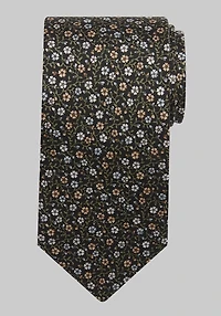 Men's Jos. A Bank Ditsy Floral Tie at Jos. A. Bank, Black,