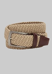 Men's Johnston & Murphy Woven Stretch Knit Belt at Jos. A. Bank, Tan