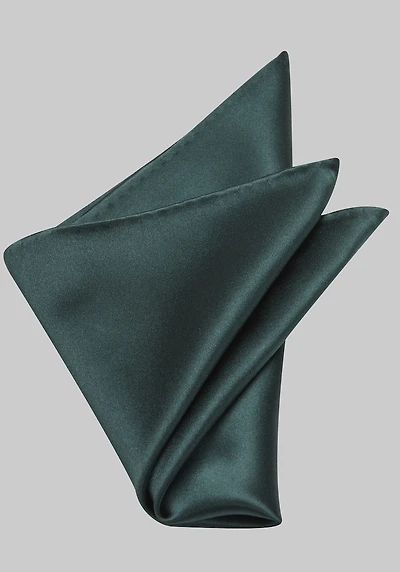 Men's Jos. A. Bank Solid Silk Pocket Square at Jos. A. Bank, Green,