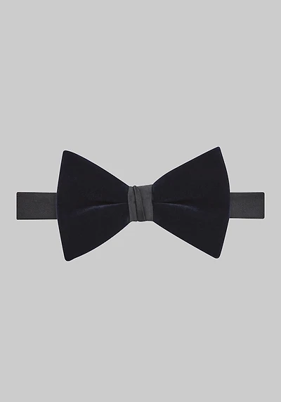 Men's Jos. A. Bank Velvet Pre-Tied Bow Tie at Jos. A. Bank, Blue/Navy,