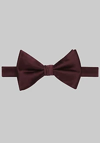 Men's Jos. A. Bank Satin Pre-Tied Bow Tie at Jos. A. Bank, Burgundy,