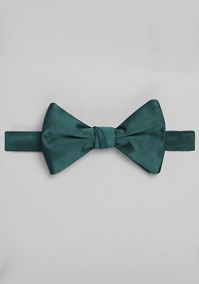 Men's Jos. A. Bank Two-Tone Pre-Tied Bow Tie at Jos. A. Bank, Dark Green,